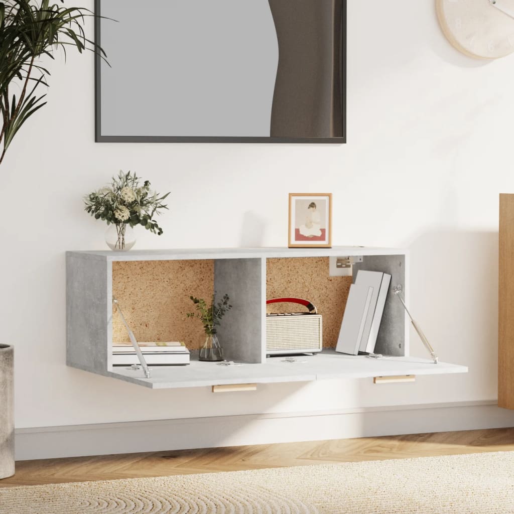 Wall Cabinet 100X36.5X35 Cm Engineered Wood