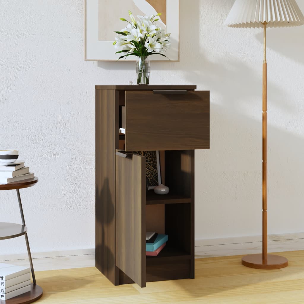 Sideboard 30X30X70 Cm Engineered Wood