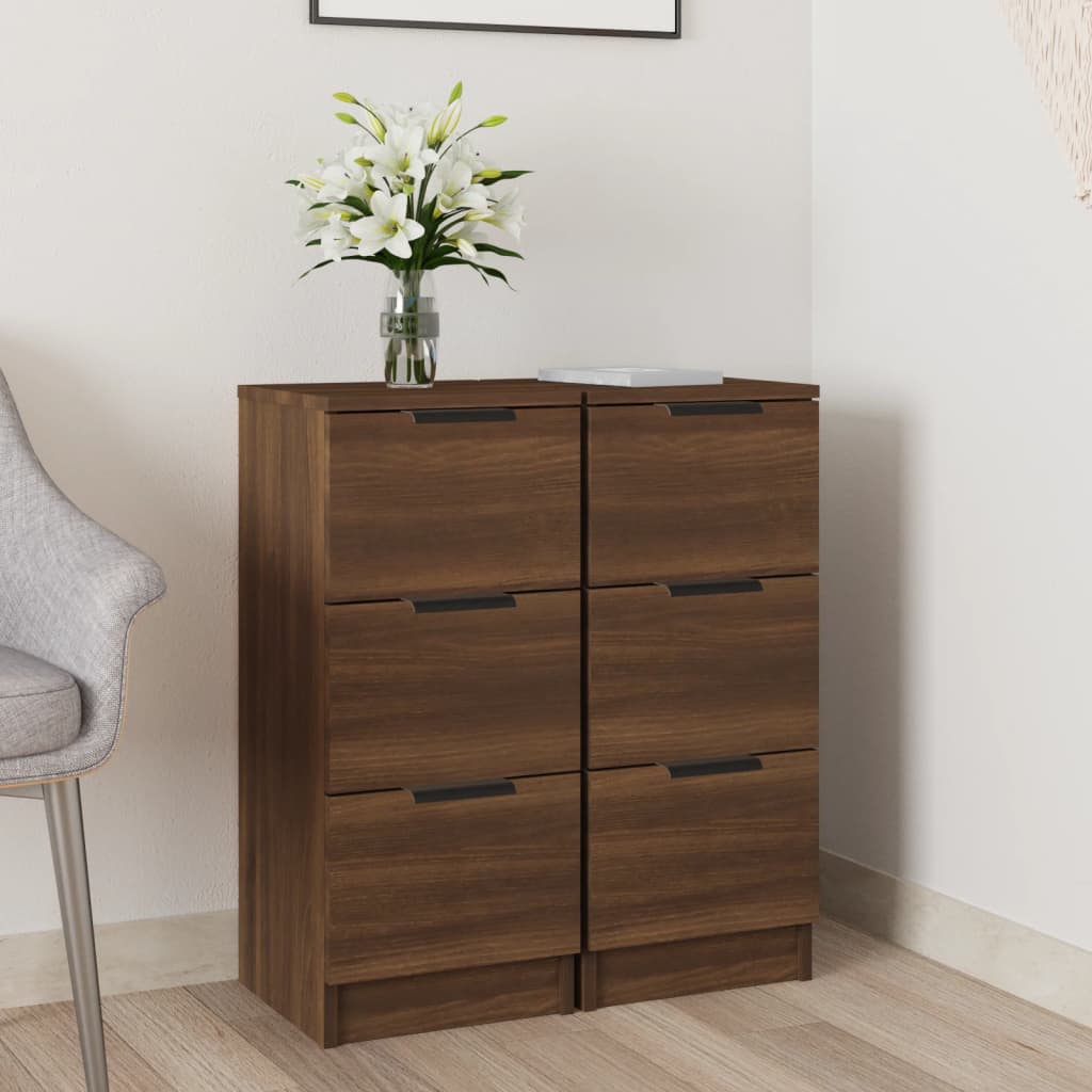 Sideboard 30X30X70 Cm Engineered Wood