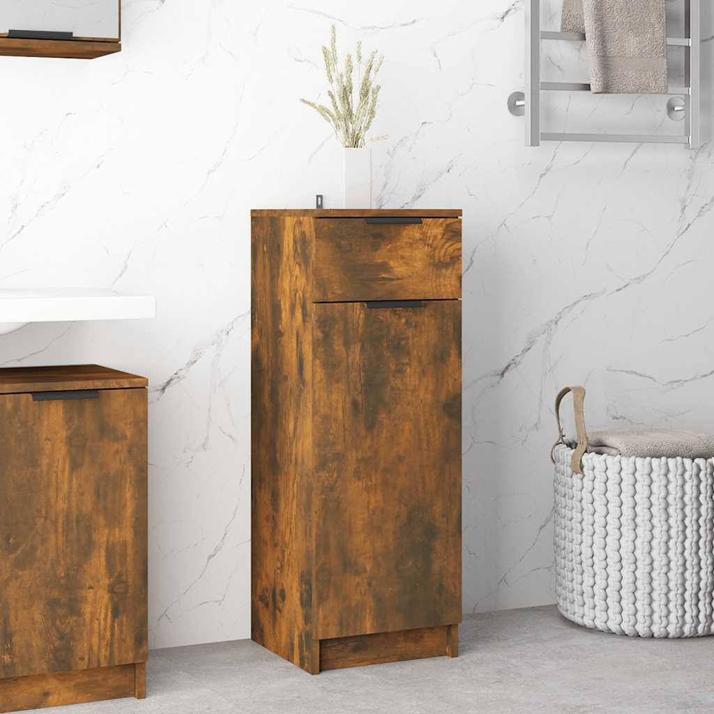 Bathroom Cabinet 32X34X90 Cm Engineered Wood