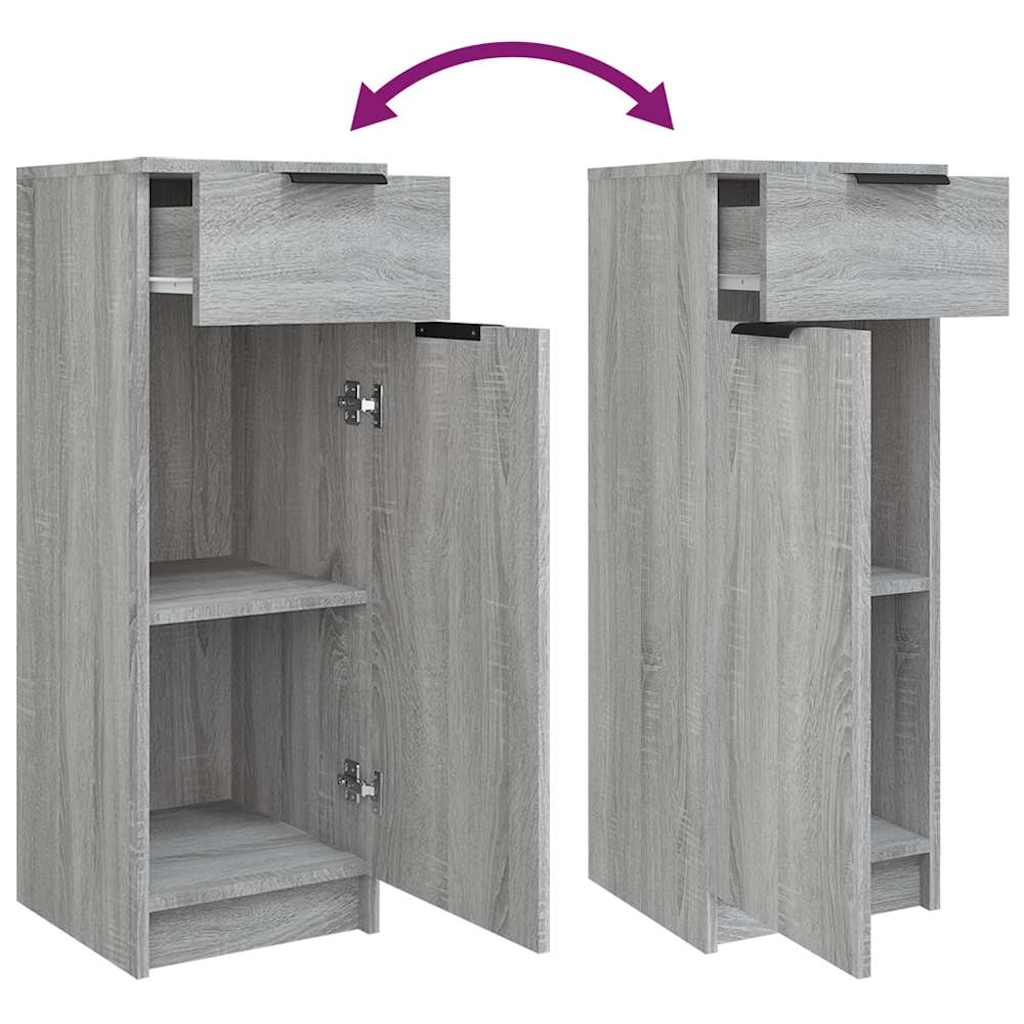 Bathroom Cabinet 32X34X90 Cm Engineered Wood