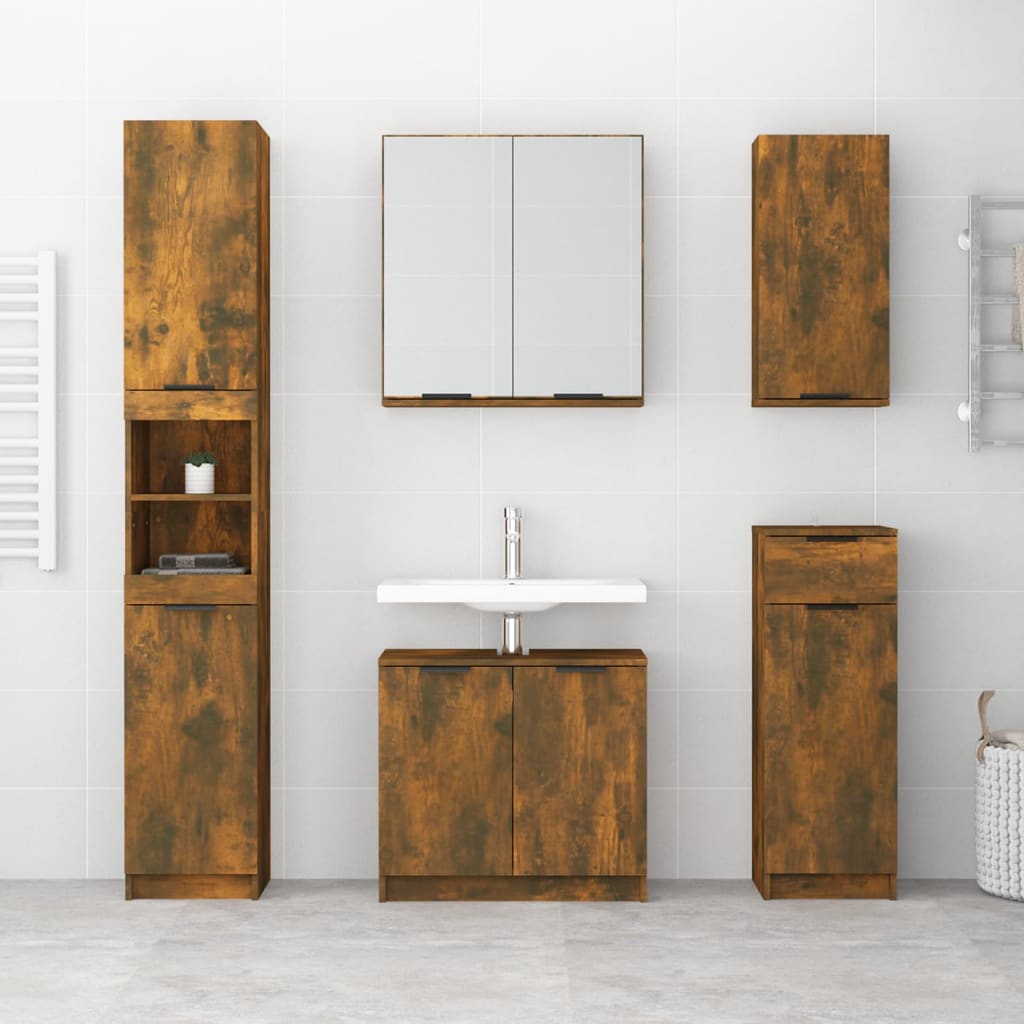 Wall-Mounted Bathroom Cabinet 32X20X67 Cm
