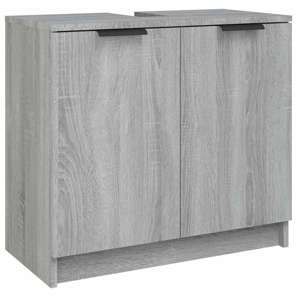 Bathroom Cabinet 64.5X33.5X59 Cm Engineered Wood