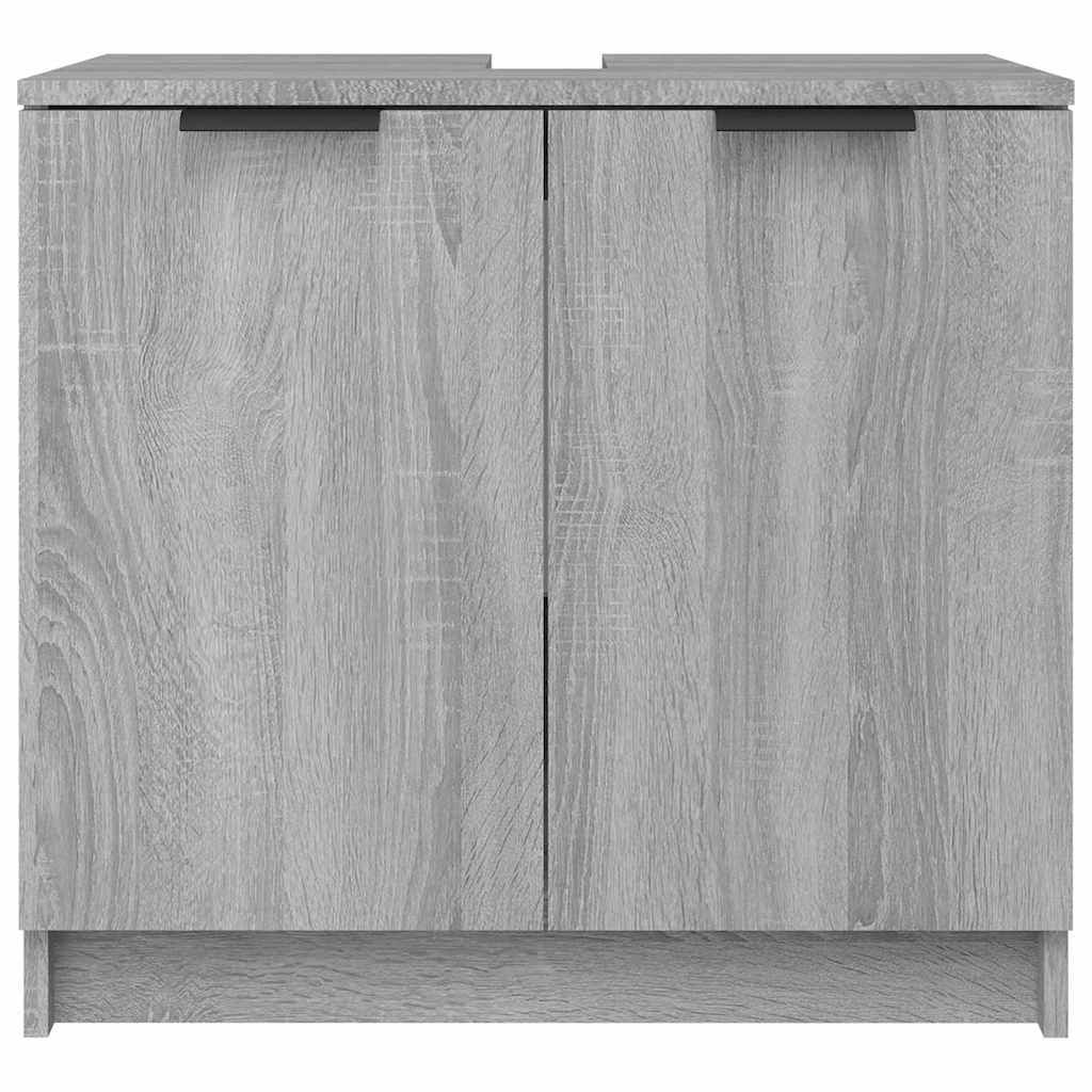 Bathroom Cabinet 64.5X33.5X59 Cm Engineered Wood