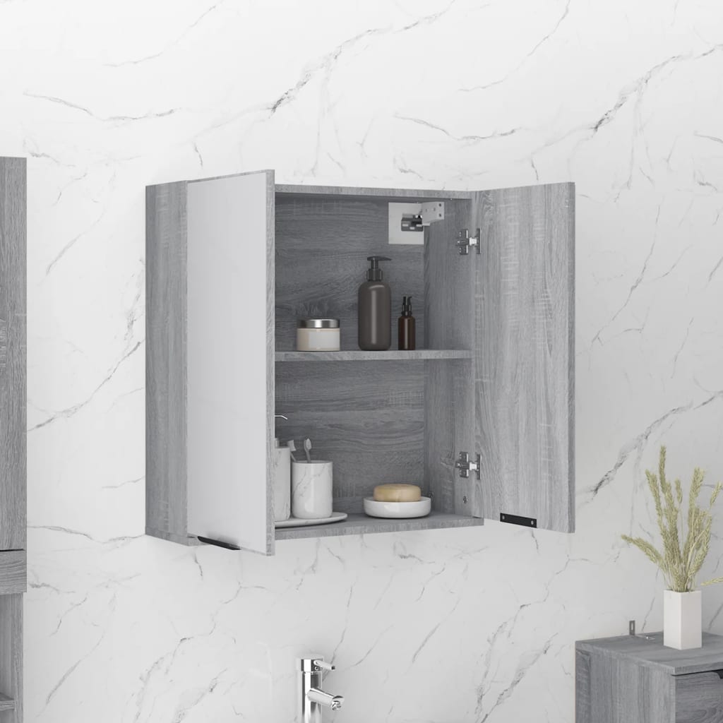Bathroom Mirror Cabinet 64X20X67 Cm