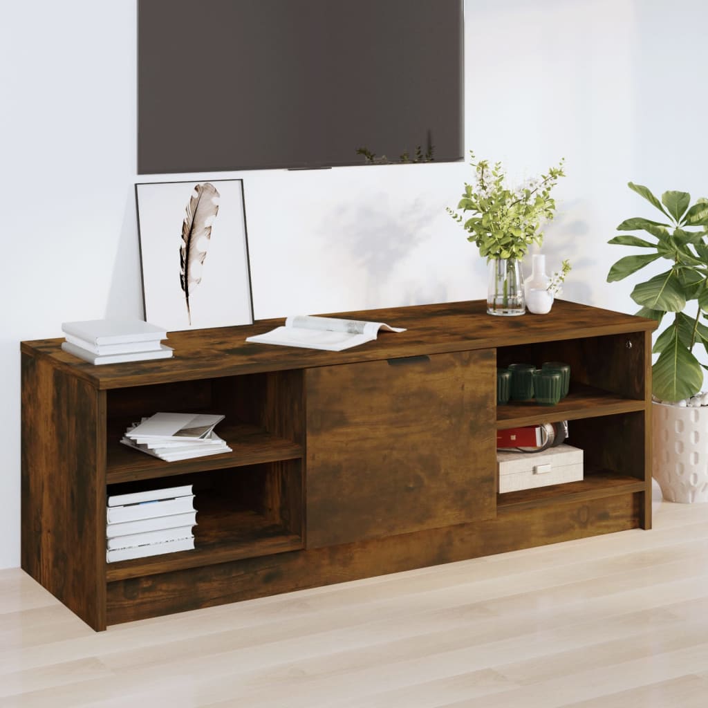 Tv Cabinet 102X35.5X36.5 Cm Engineered Wood