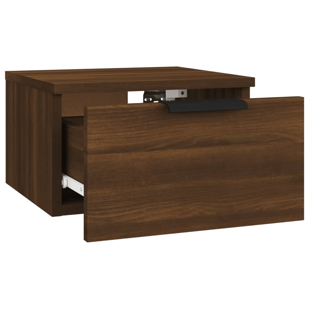 Wall-Mounted Bedside Cabinets 2 Pcs 34X30X20 Cm