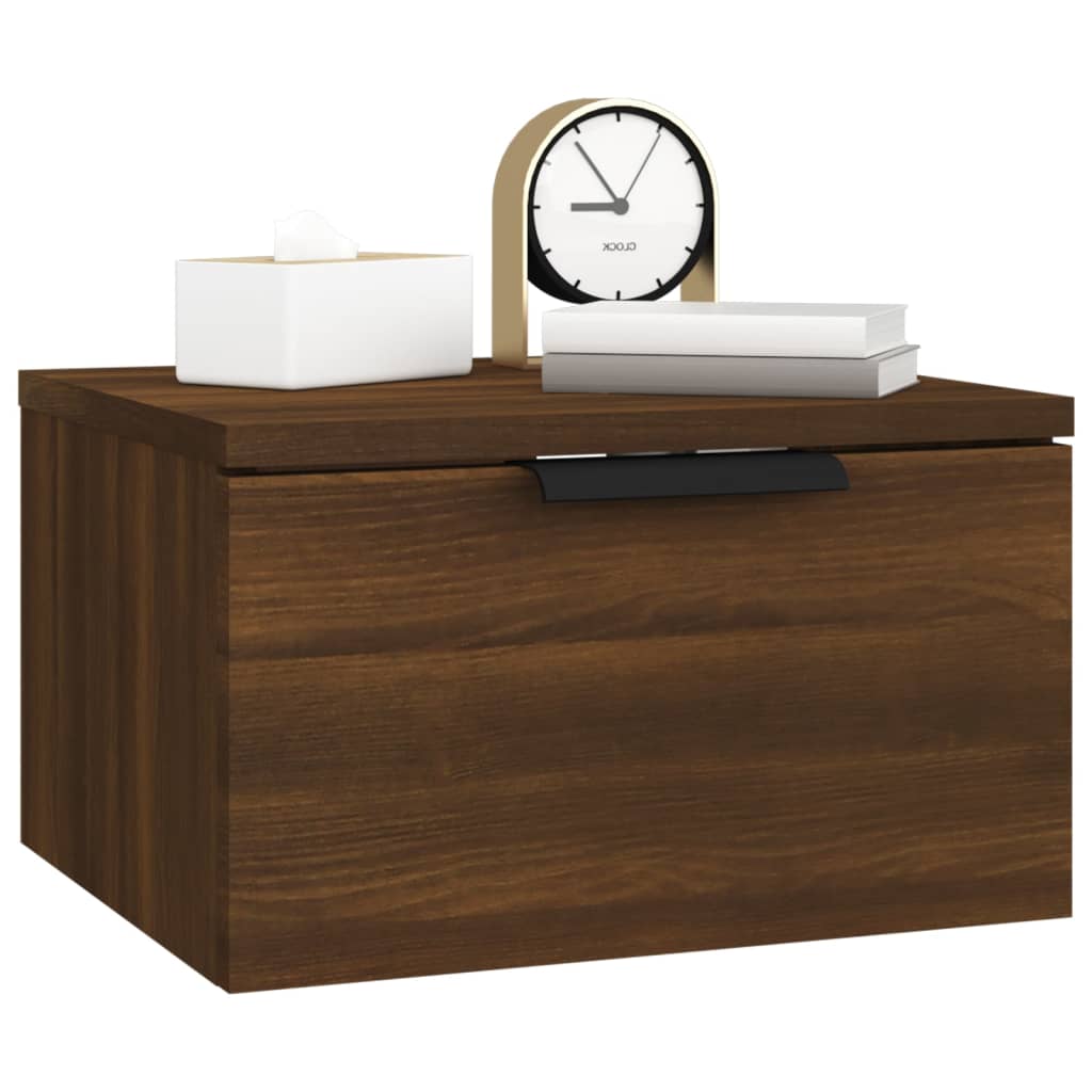 Wall-Mounted Bedside Cabinets 2 Pcs 34X30X20 Cm