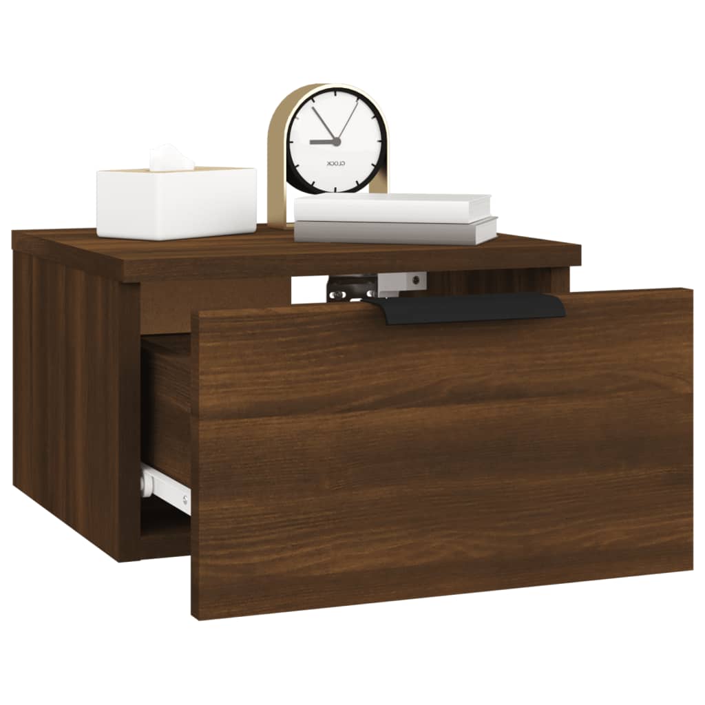 Wall-Mounted Bedside Cabinets 2 Pcs 34X30X20 Cm
