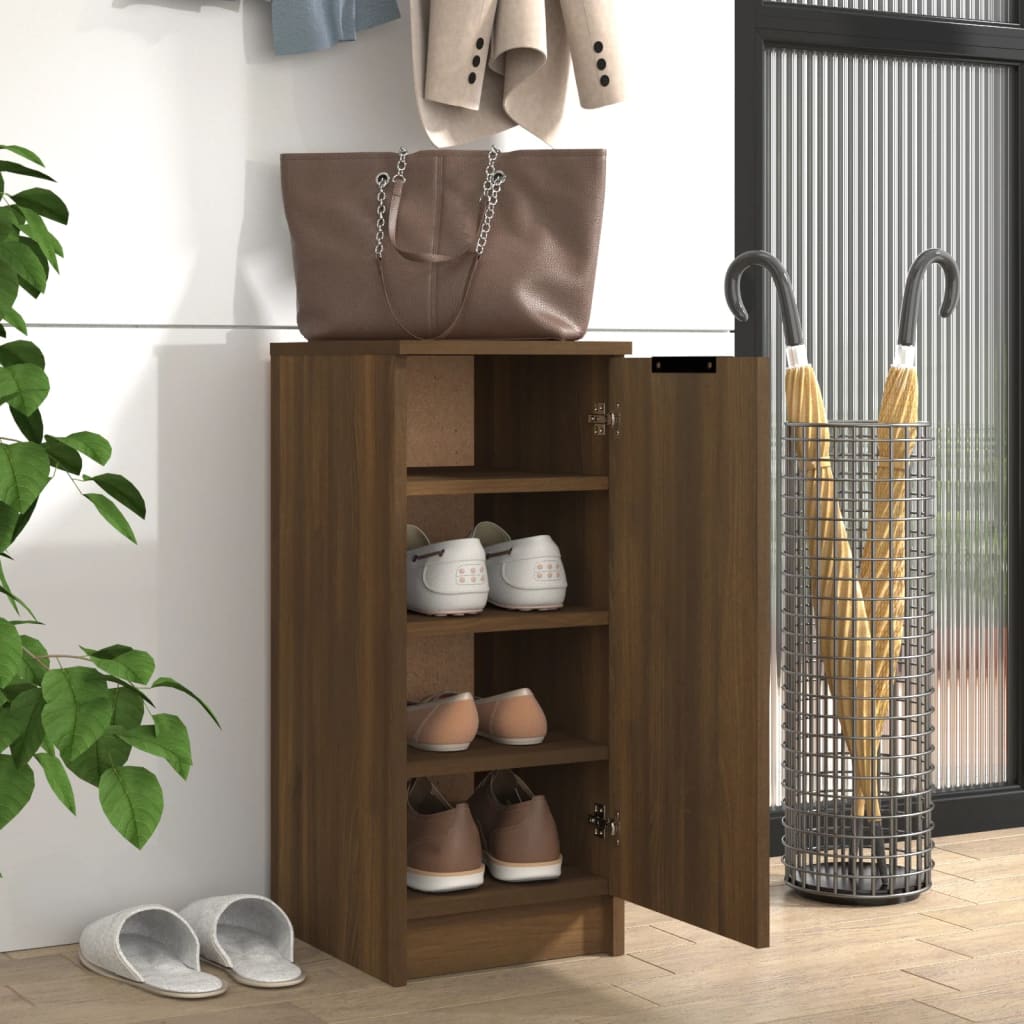 Shoe Cabinet 30X35X70 Cm Engineered Wood