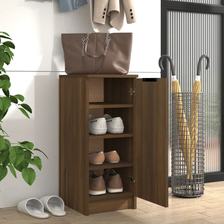 Shoe Cabinet 30X35X70 Cm Engineered Wood