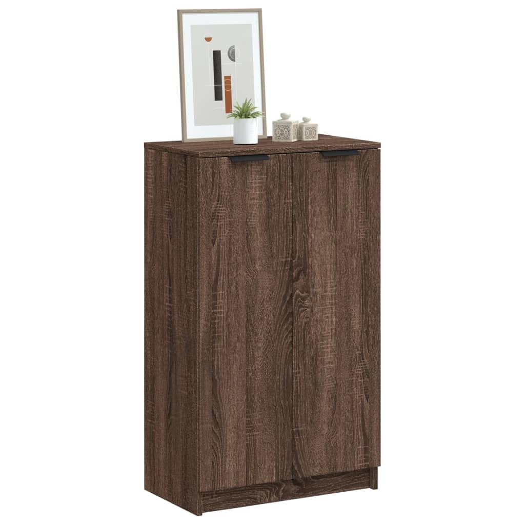 Shoe Cabinet 59X35X100 Cm Engineered Wood