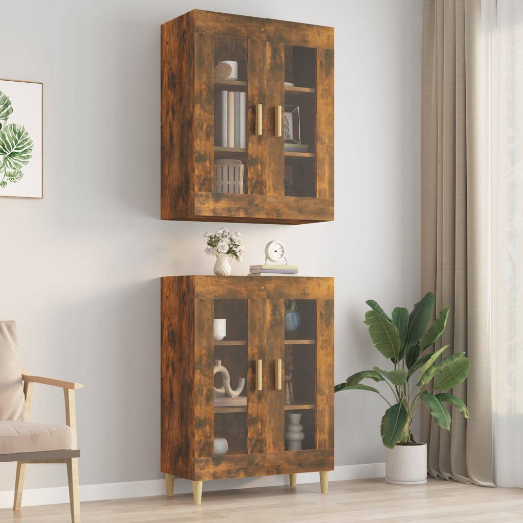 Hanging Wall Cabinet 69.5X34X90 Cm