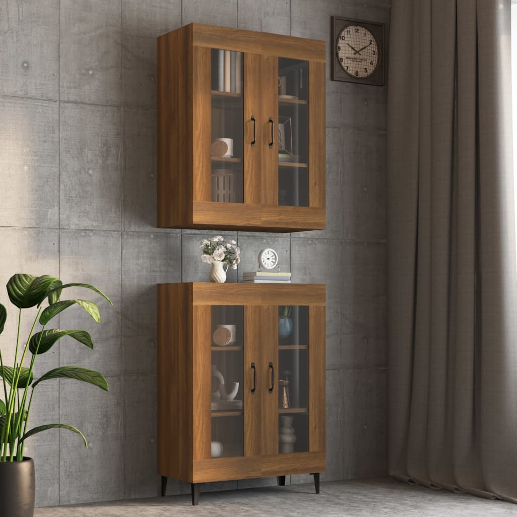 Hanging Wall Cabinet 69.5X34X90 Cm