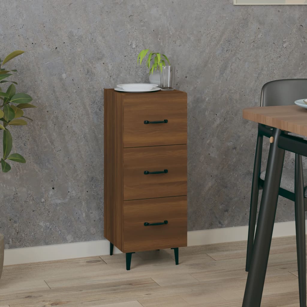 Sideboard 34.5X34X90 Cm Engineered Wood