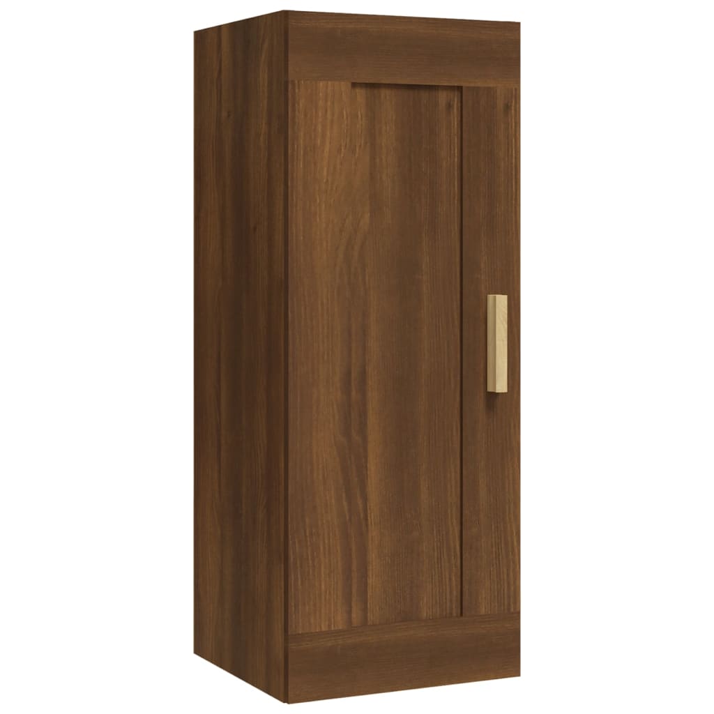 Wall Cabinet 35X34X90 Cm Engineered Wood