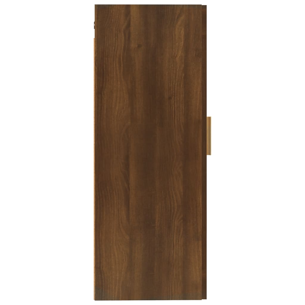 Wall Cabinet 35X34X90 Cm Engineered Wood
