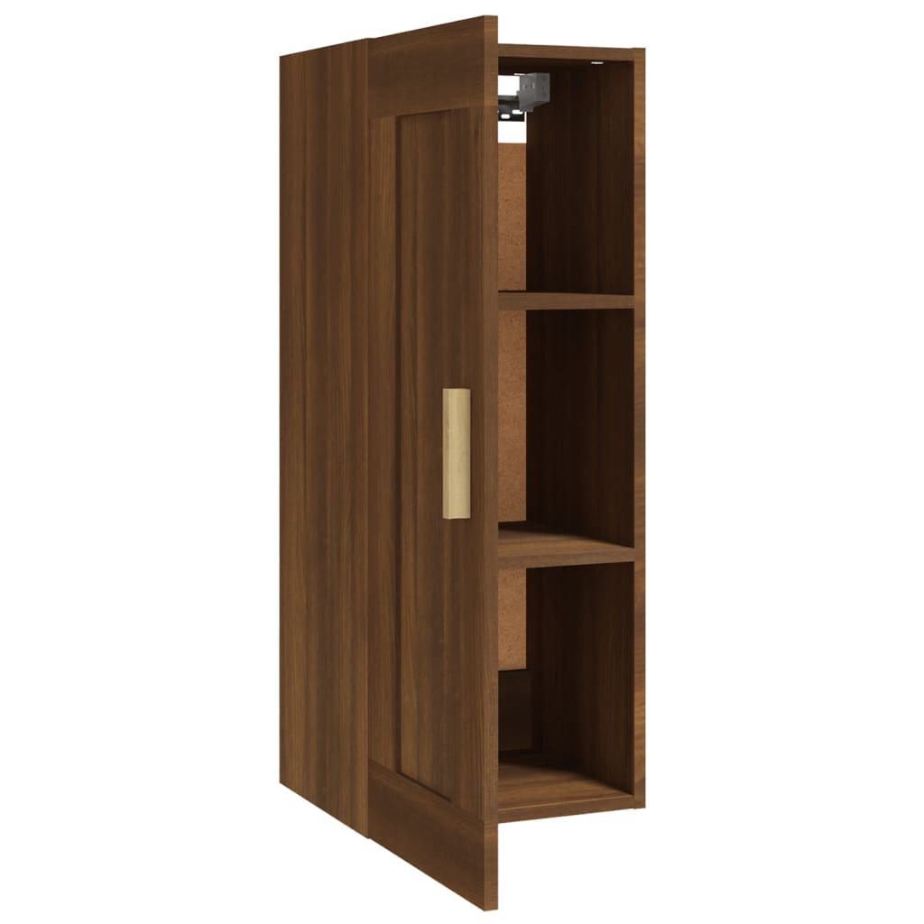 Wall Cabinet 35X34X90 Cm Engineered Wood