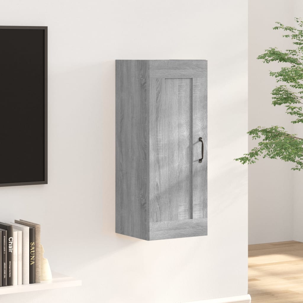 Hanging Cabinet 35X34X90 Cm Engineered Wood