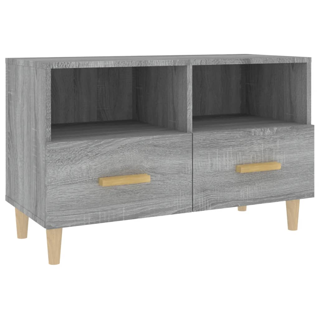 Tv Cabinet 80X36X50 Cm Engineered Wood