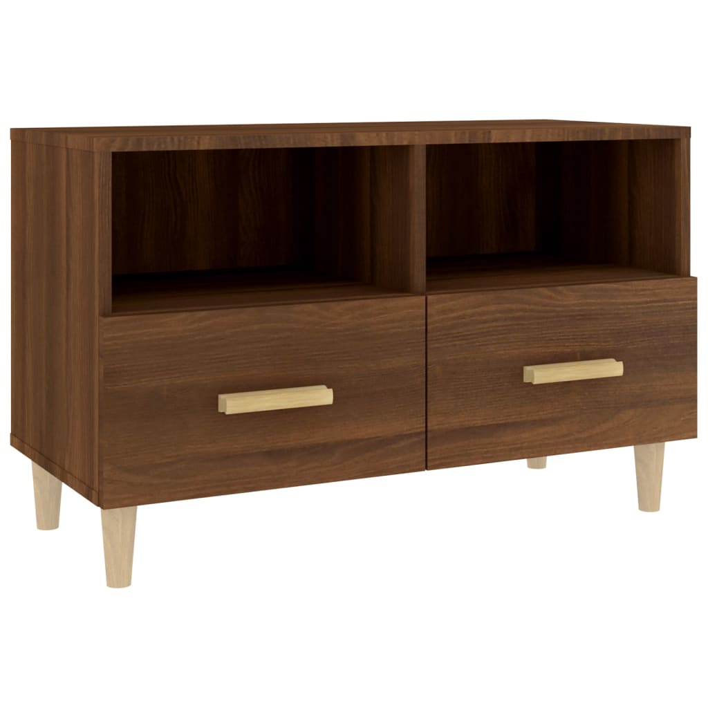 Tv Cabinet 80X36X50 Cm Engineered Wood