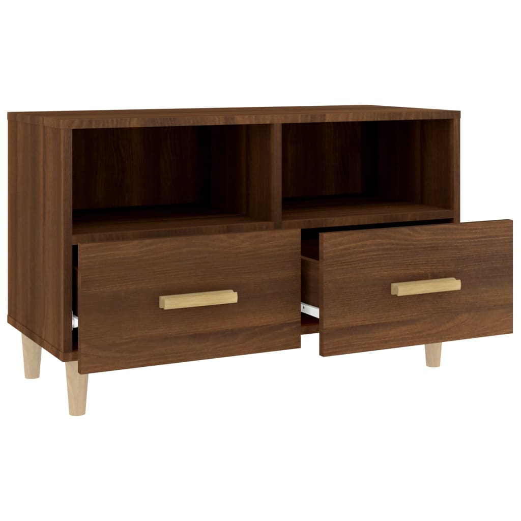 Tv Cabinet 80X36X50 Cm Engineered Wood