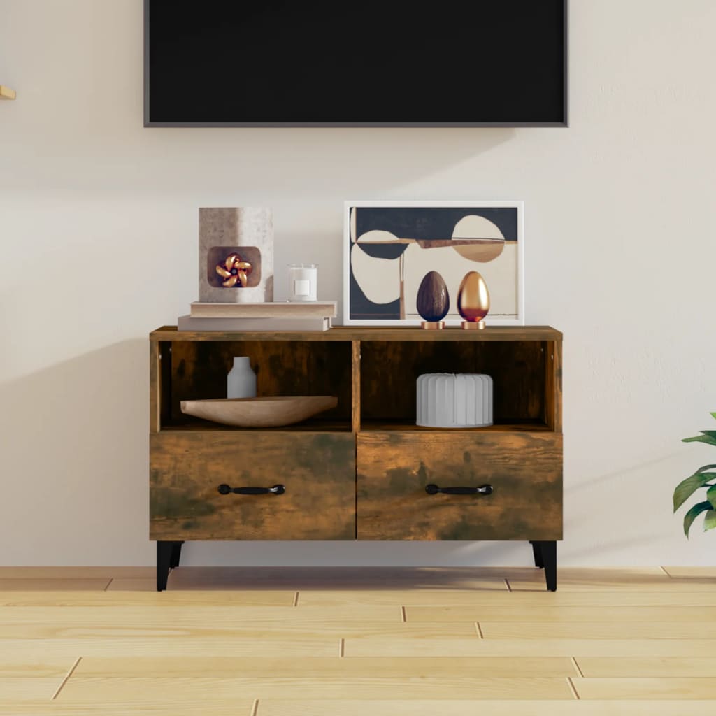 Tv Cabinet 80X36X50 Cm Engineered Wood