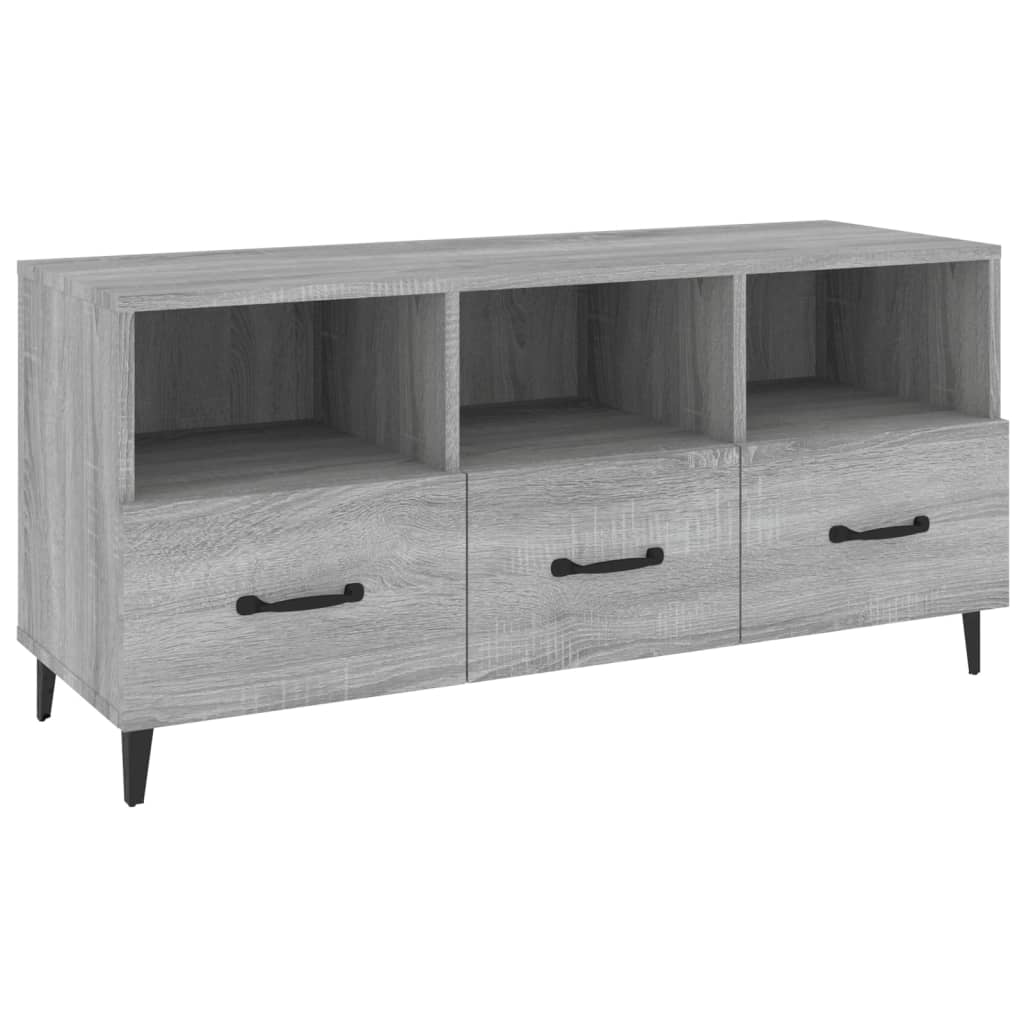 Tv Cabinet 102X35X50 Cm Engineered Wood