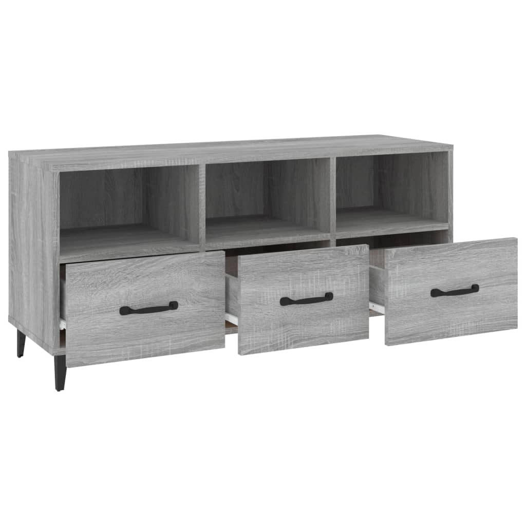 Tv Cabinet 102X35X50 Cm Engineered Wood