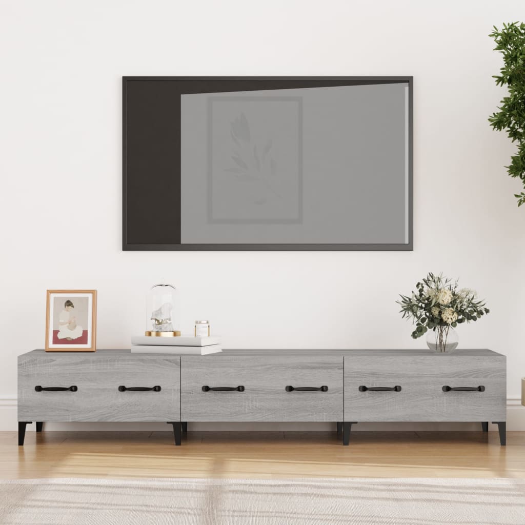 Tv Cabinet 150X34,5X30 Cm Engineered Wood