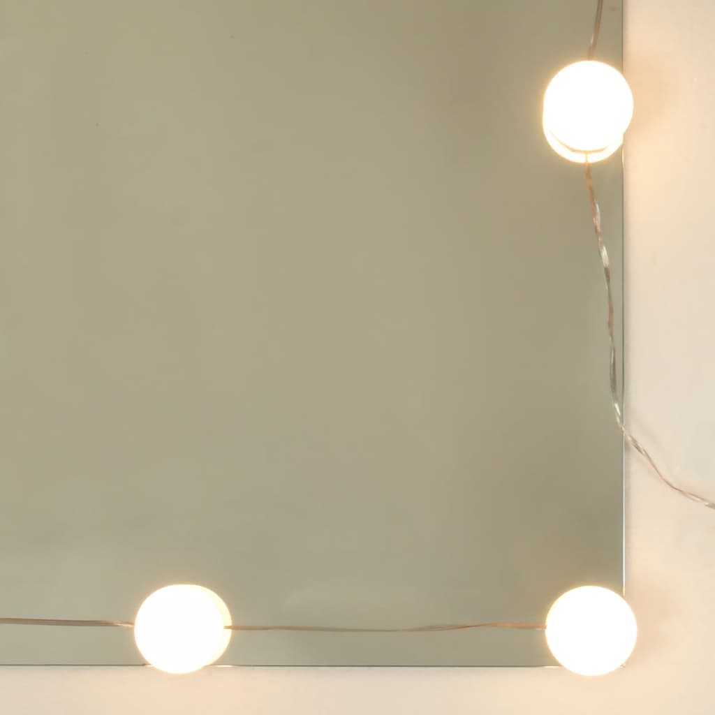 Mirror Cabinet With Led 76X15X55 Cm
