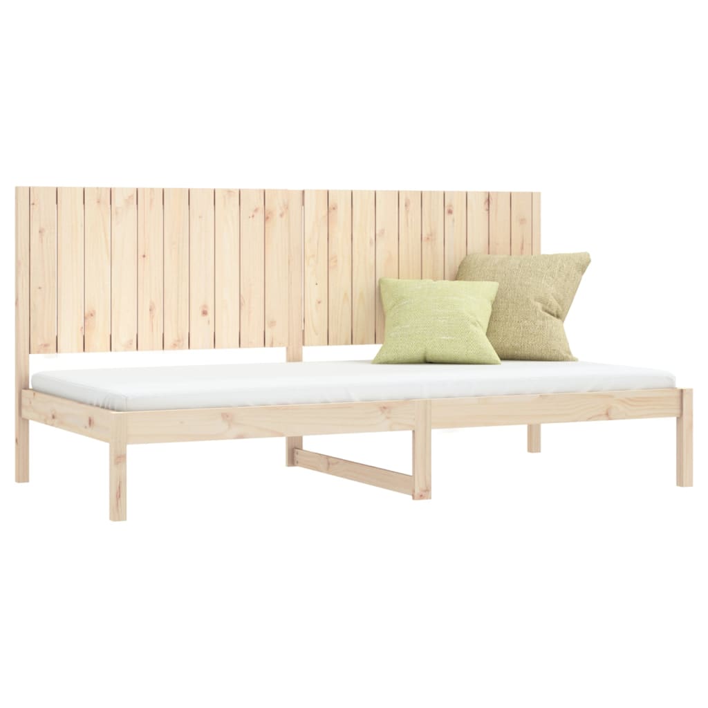 Day Bed Without Mattress 90X200 Cm Solid Wood Pine