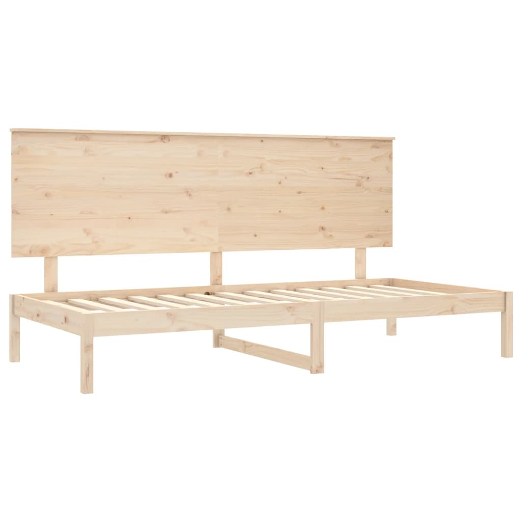Day Bed Without Mattress Solid Wood Pine