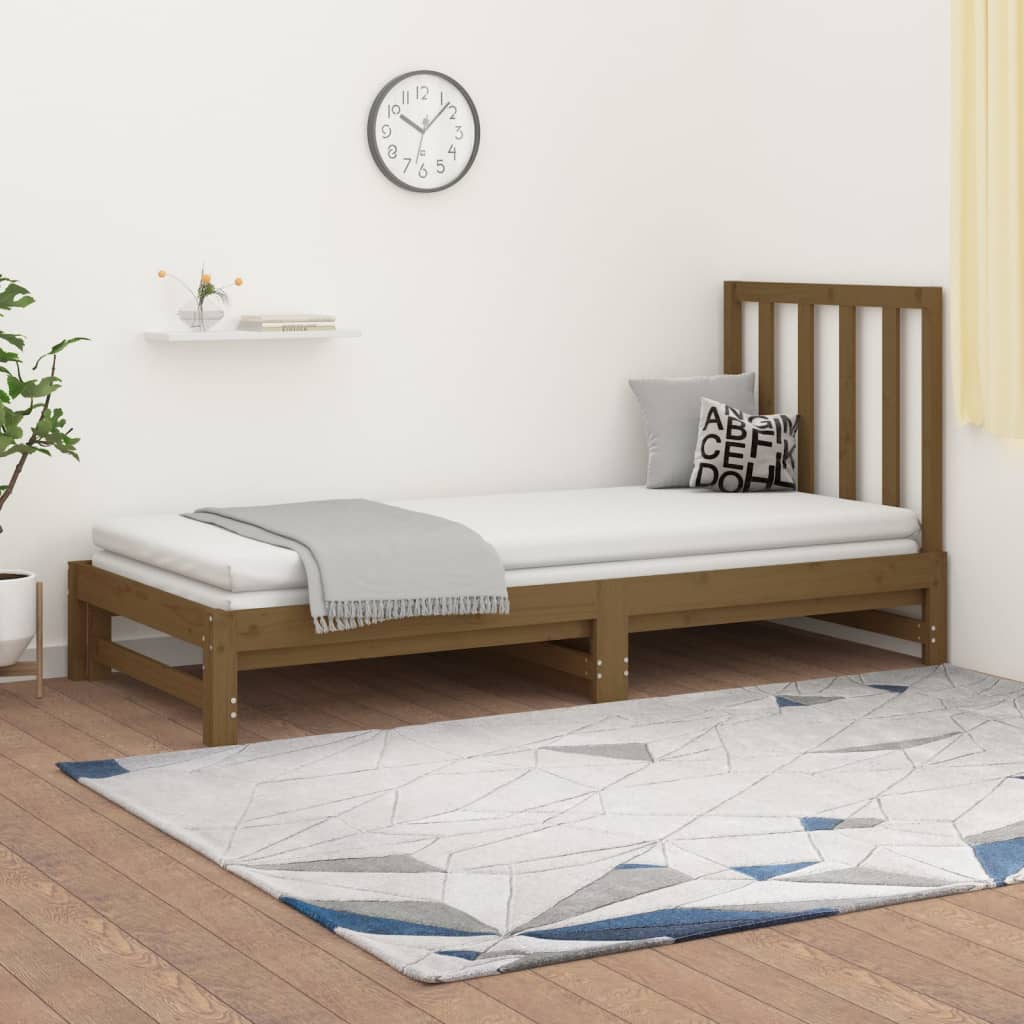 Pull-Out Day Bed Without Mattress 2X(90X200) Cm