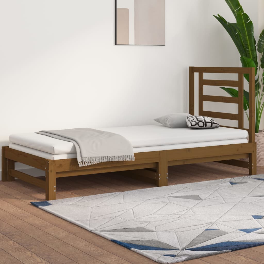 Pull-Out Day Bed Without Mattress 2X(90X200) Cm