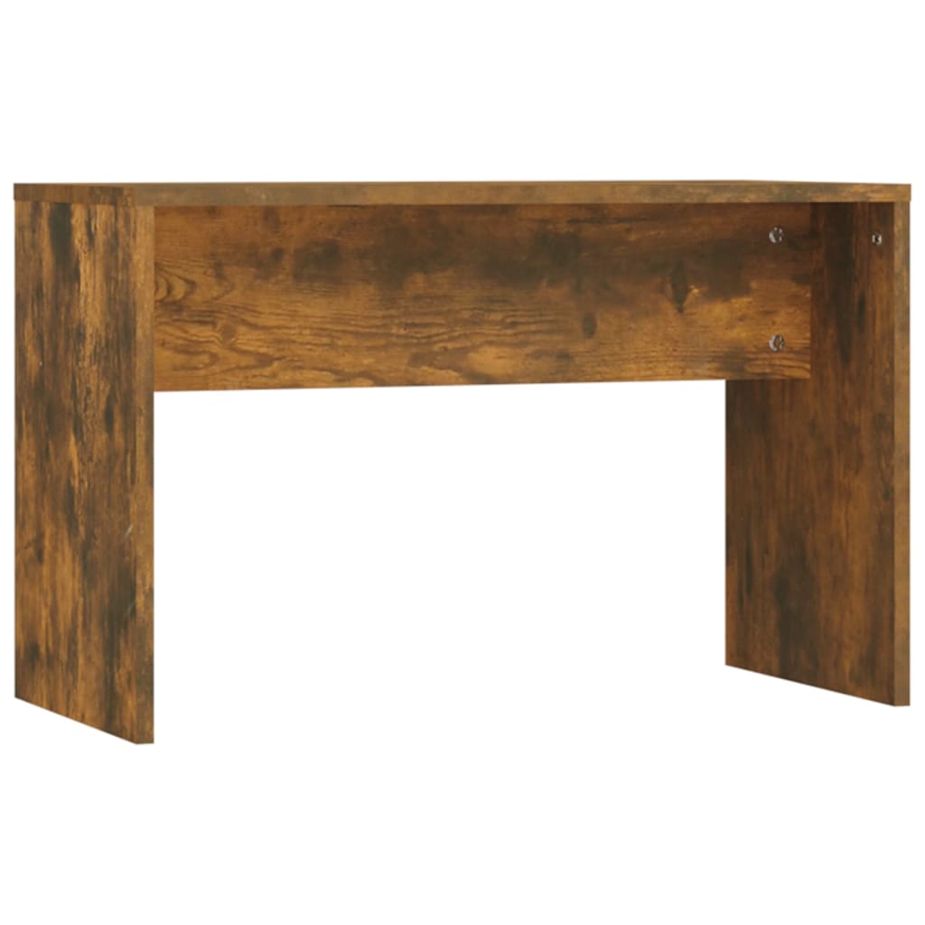 Dressing Table Set With Led Engineered Wood