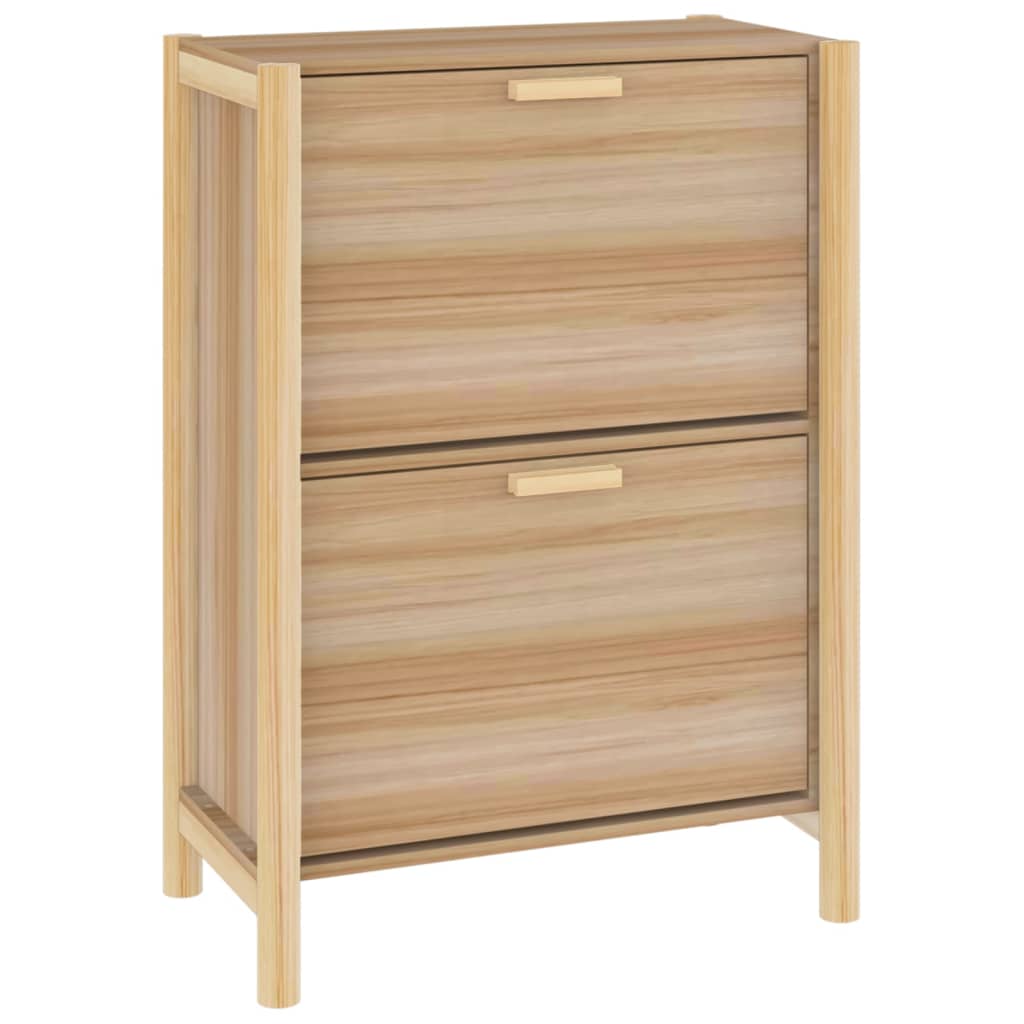 Shoe Cabinet 57.5X33X80 Cm Engineered Wood