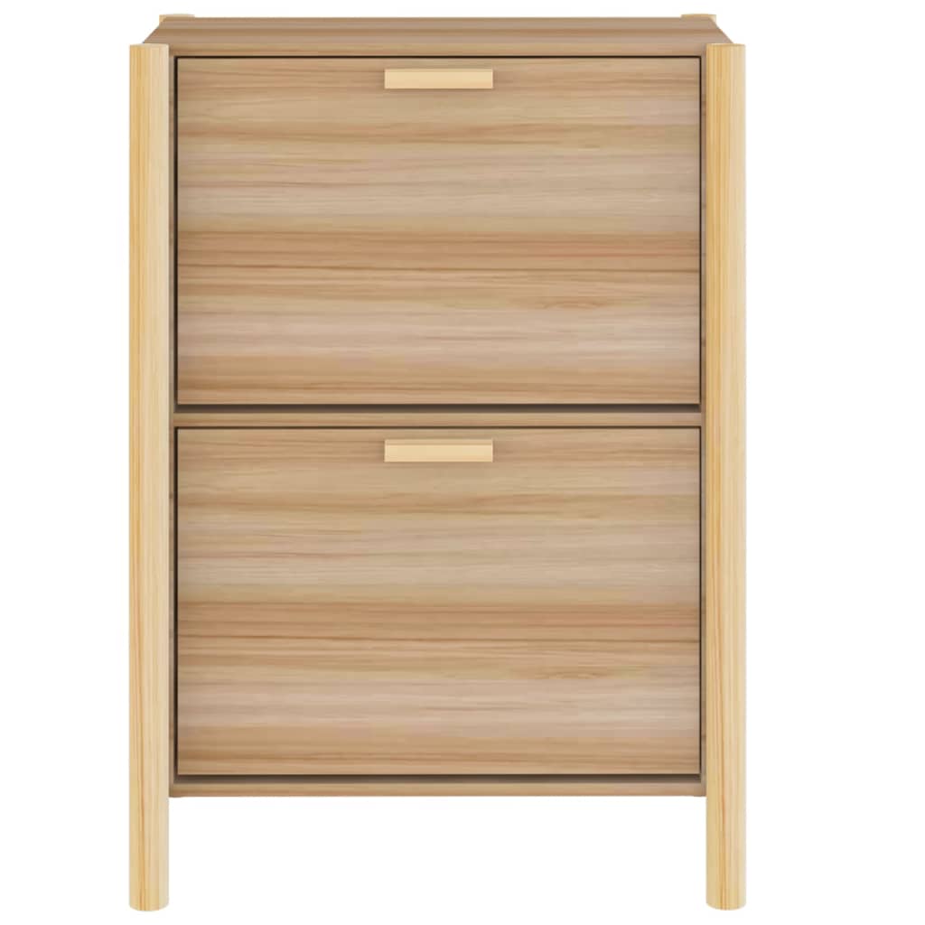 Shoe Cabinet 57.5X33X80 Cm Engineered Wood