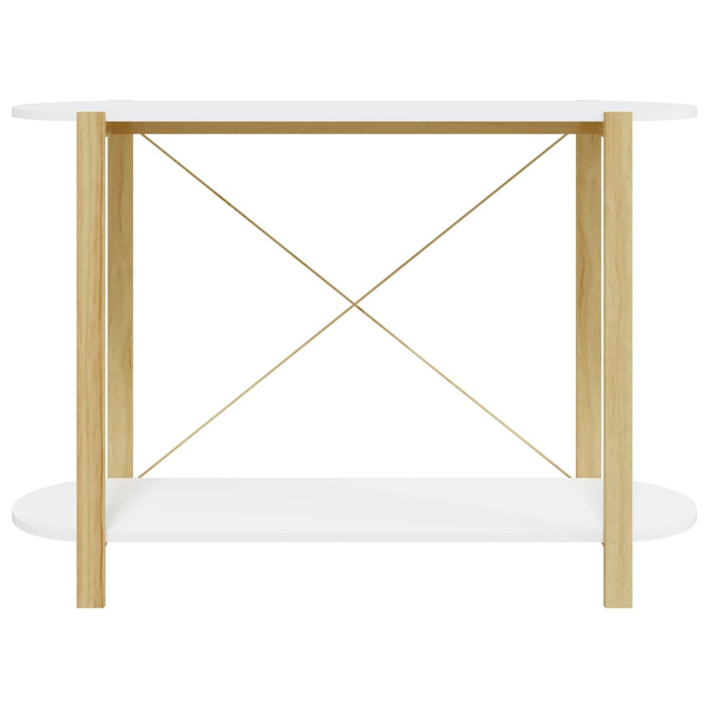 Console Table 110X38X75 Cm Engineered Wood