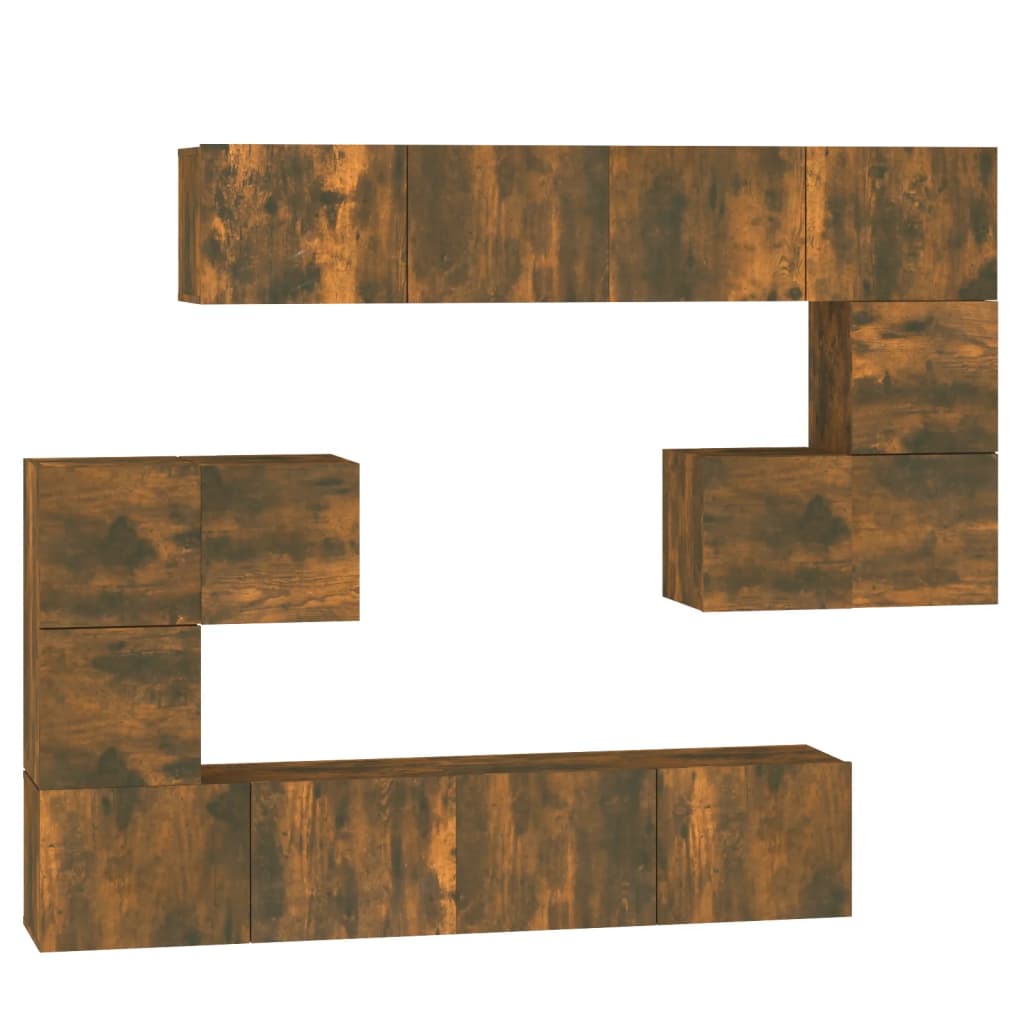 Wall-Mounted Tv Cabinet Engineered Wood