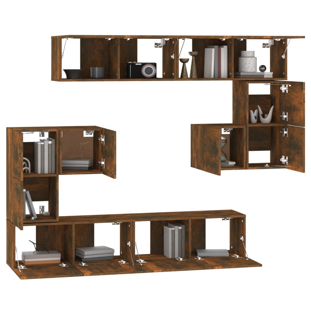 Wall-Mounted Tv Cabinet Engineered Wood