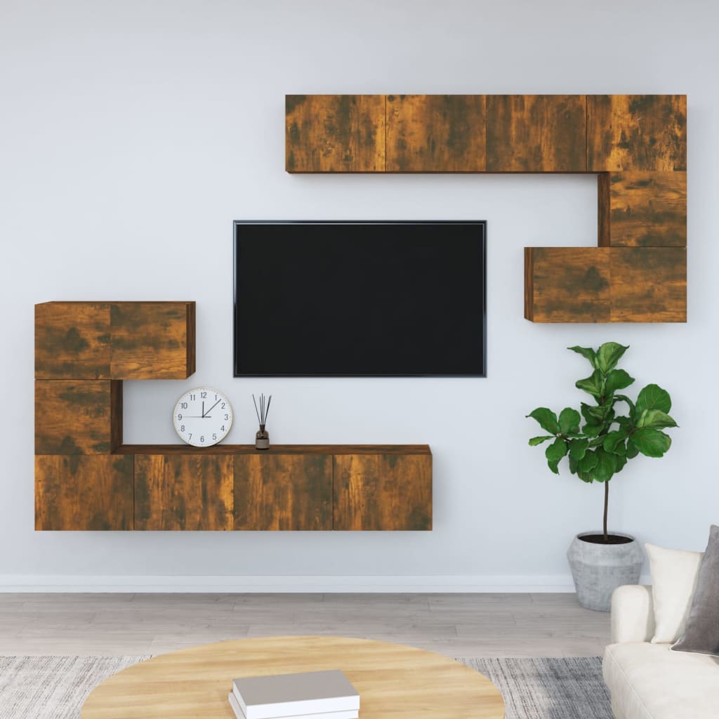 Wall-Mounted Tv Cabinet Engineered Wood