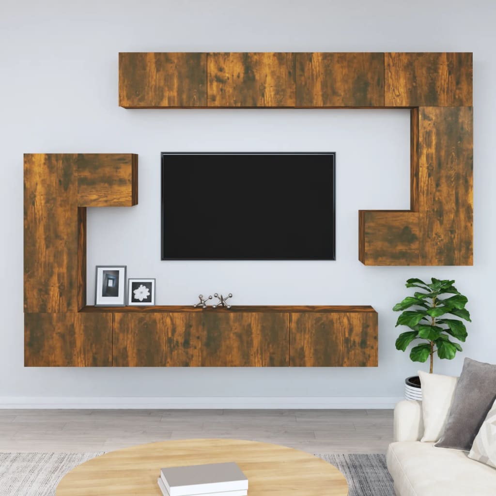 Wall-Mounted Tv Cabinet Engineered Wood