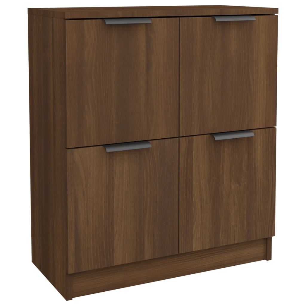 Sideboards 2 Pcs 60X30X70 Cm Engineered Wood