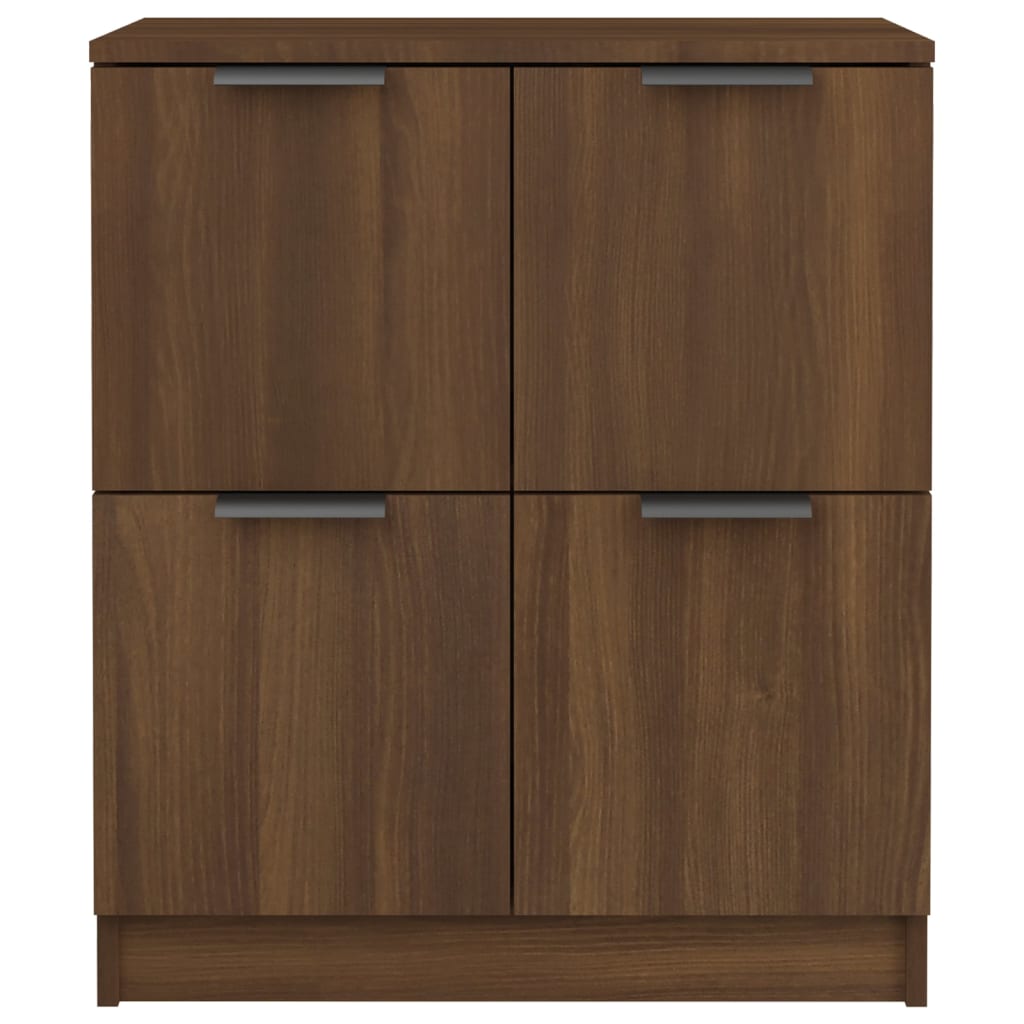 Sideboards 2 Pcs 60X30X70 Cm Engineered Wood