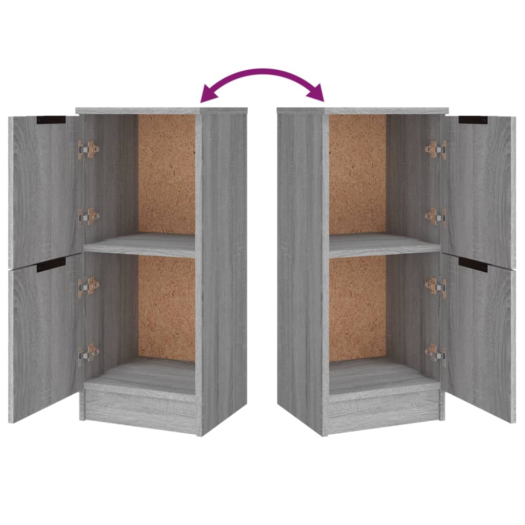 Sideboards 3 Pcs Engineered Wood