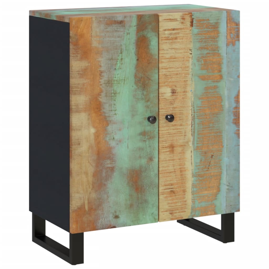 Sideboard 60X33X75 Cm Solid Wood Reclaimed