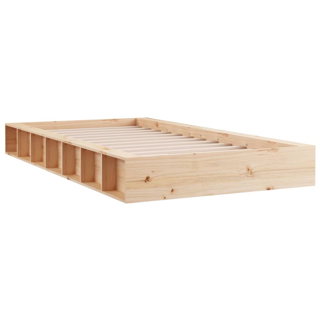 Bed Frame Without Mattress Single Single Solid Wood
