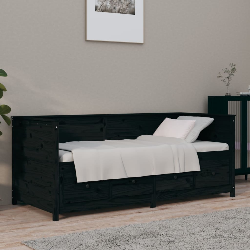 Day Bed Without Mattress Solid Wood Pine