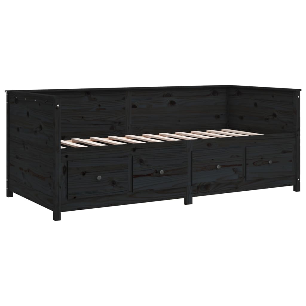 Day Bed Without Mattress Solid Wood Pine